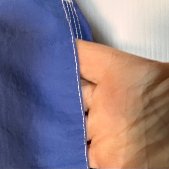 POLO RALPH LAUREN Swimwear. Blue w/cargo pocket, side pockets & key pocket. M - Picture 9 of 11